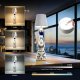 Wireless Touch Control Table Lamp for Bottles ZD167A, White