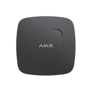 Ajax FireProtect Wireless Smoke and Heat Detector, Black
