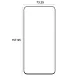Etteri 9D Tempered Glass for Samsung Galaxy S25 FE / A57 5G, Black