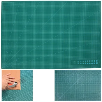 A1 Double-Sided Self-Healing Cutting Mat, 60x90 cm, Green