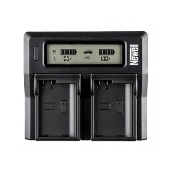 Newell DC-LCD Dual Channel Charger for EN-EL15 Batteries