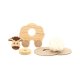 Bakalu Wooden Sheep Pomponik - DIY Creative Set
