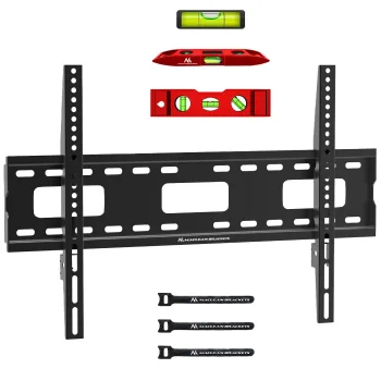 Maclean MC-419 TV Wall Mount, 32-100", 80kg, VESA 600x400, Black