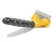 Pet Deshedding Brush / Trimmer, 7 cm, Yellow/Black
