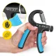 4Fizjo Adjustable Hand Grip Strengthener 10-40 kg, Black/Blue