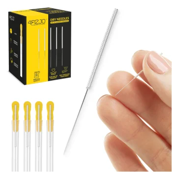 Acupuncture Needles with Guide Tube 4FIZJO 0.25 x 25 mm, 100 pcs