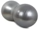 Exercise Fitness Gym Pilates Yoga Peanut Ball - Silver, 50 cm
