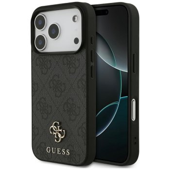 Guess 4G Small Classic Logo MagSafe Phone Case Cover iPhone 17 Pro - black