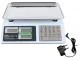 Electronic Retail Scale with Price Calculation, 40 kg, Light Blue