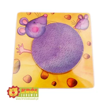 Bakalu Wooden Puzzle - Mouse