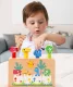 Bakalu Wooden Dexterity Game Jumping Dinosaurs