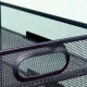 Metal Desk Organizer 5 Tier A4 Document Tray, Black