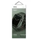 UNIQ pasek Linus Apple Watch Series 4/5/6/7/8/SE/SE2/Ultra 42/44/45mm. Airosoft Silicone moss green