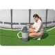 Bestway 58515 Sand Filter Pump for Pools 3596 L/h + 25 kg Sand