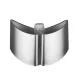 Maclean MC-768 S Under Desk Cable Organizer / Spine, 75 cm, Silver