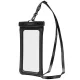 Spigen A621 Universal Waterproof Phone Case and Waist Crossbody Bag, Black
