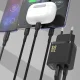 Dudao A27 Max 35W GaN Wall Charger, USB-C / USB-A, Black