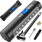 Portable Rechargeable Air Compressor Pump for Car and Bike, 10 bar, 150 PSI, LCD Display