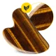 4FIZJO Tiger\'s Eye Quartz Gua Sha Facial Massage Stone