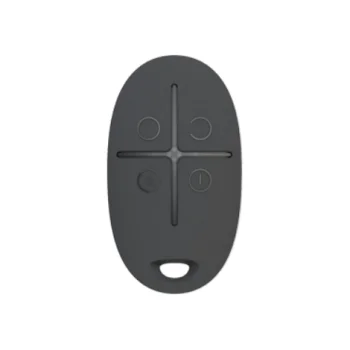 Ajax SpaceControl Wireless Key Fob with Panic Button, Black