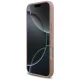 Guess Rhinestone Triangle Logo Case for iPhone 17 Pro Max, Pink