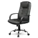 Sofotel 2210 Faux Leather Office Chair, Black