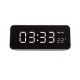 GreenBlue GB397 Alarm Clock with Thermometer, White