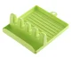 Silicone Tray for Hot Spoons and Lids, Green