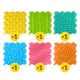 4FIZJO Orthopedic Sensory Puzzle Mat for Kids, 6 pcs