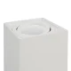 Maclean MCE426 W Surface Mounted Spotlight, GU10, Square, White