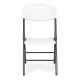 MultiGarden Folding Chair Set, 4 pcs, White