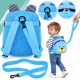 Toddler Backpack with Detachable Safety Leash 2-in-1 Bear, 20 × 26 × 10 cm, Blue