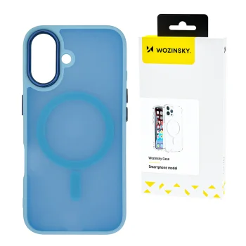 Wozinsky Fashion Case for Samsung Galaxy S24 FE with MagSafe, Blue