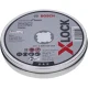 Bosch X-LOCK Cutting Disc Set Standard for Inox 125 x 1 mm, 10 Pieces