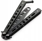 Butterfly Stainless Steel Training Balisong Practice Tool Tactical Folding Knife