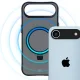 3mk Smoke Case Mag&Stand Case for iPhone Air with Stand and MagSafe, Black