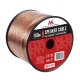 Maclean MCTV-512 Speaker Cable 2x1.5mm², 100m, Transparent