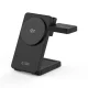 Tech-Protect A56 3-in-1 MagSafe Qi2.2 Wireless Charger + USB-C / USB-C Cable 100cm - Black