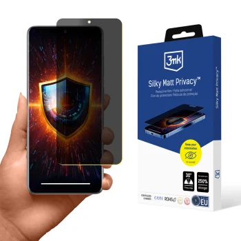 3mk Silky Matt Privacy Screen Protector for Samsung Galaxy S20 Plus 5G, Matte