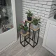 Ruhhy 3-Tier Metal Plant Stand 67 cm