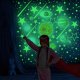 Fluorescējošas spīdošas zvaigžņu uzlīmes Planētas Kosmoss 453 gab