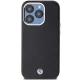 BMW Signature Wrapped Metal MagSafe Case for iPhone 15 Pro, Black