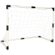 Kids Football Goal Set (2 pcs) with Balls and Pump, 95x48x70 cm