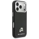 Karl Lagerfeld Karl & Choupette Head Pins Saffiano MagSafe Phone Case Cover iPhone 17 Pro - Black