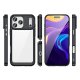 Outer Space Phone Case Cover iPhone 17 Pro Max - Black Transparent