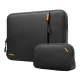 Tomtoc Defender-A13 14\" Laptop Sleeve and Accessory Case Set, Black