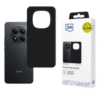 Dėklas 3mk Matt Case Pro, skirtas Xiaomi Redmi Note 15 Pro 4G, matinė juoda
