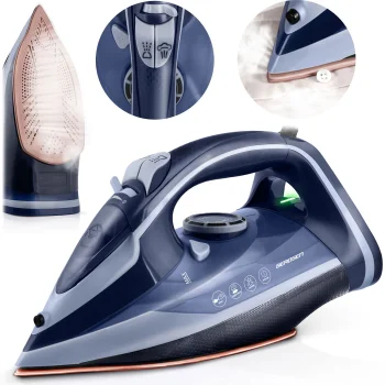 Berdsen Bd-330 Steam Iron 3000W, Ceramic Soleplate