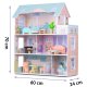 Wooden Dollhouse 3-storey Ricokids RK-878