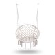 Sofotel BOHO Hanging Hammock Chair Swing for Patio and Bedroom, Beige